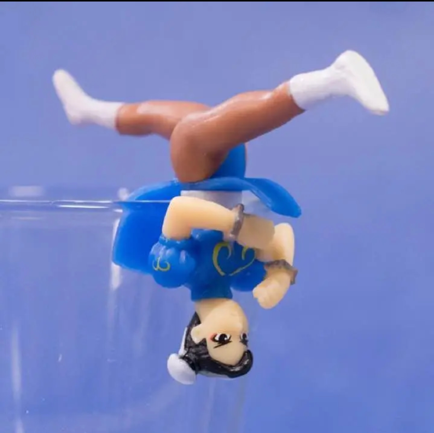 Street Fighter V Kitan Club Cup Topper Figures (Set of 5) - Ryu, Chun-Li, Cammy, Vega & M. Bison