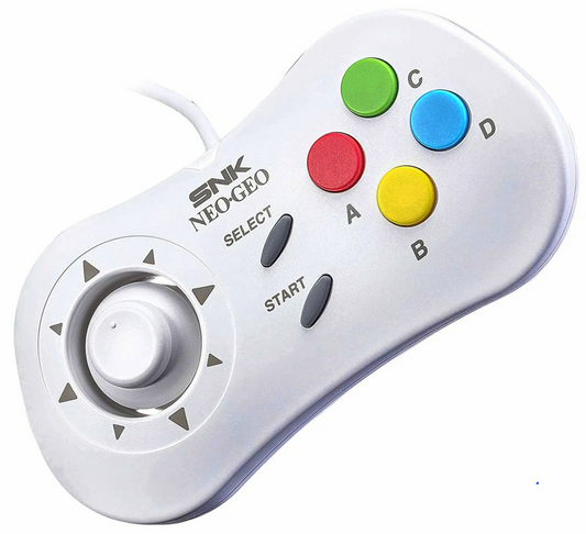 NeoGeo Mini Fightpad - White Version (Sealed)