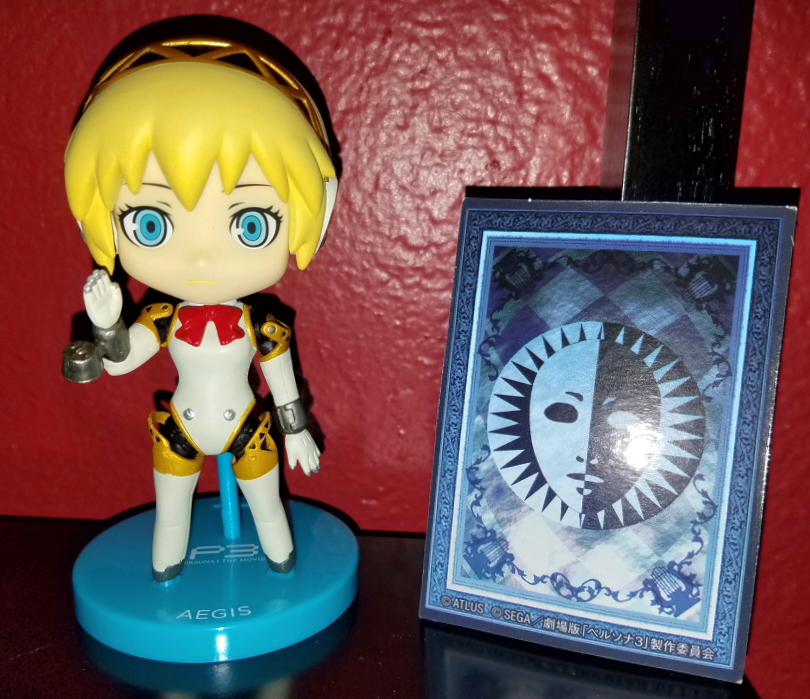 Persona 3 Aegis Happy Lottery Chibi Figure with Card