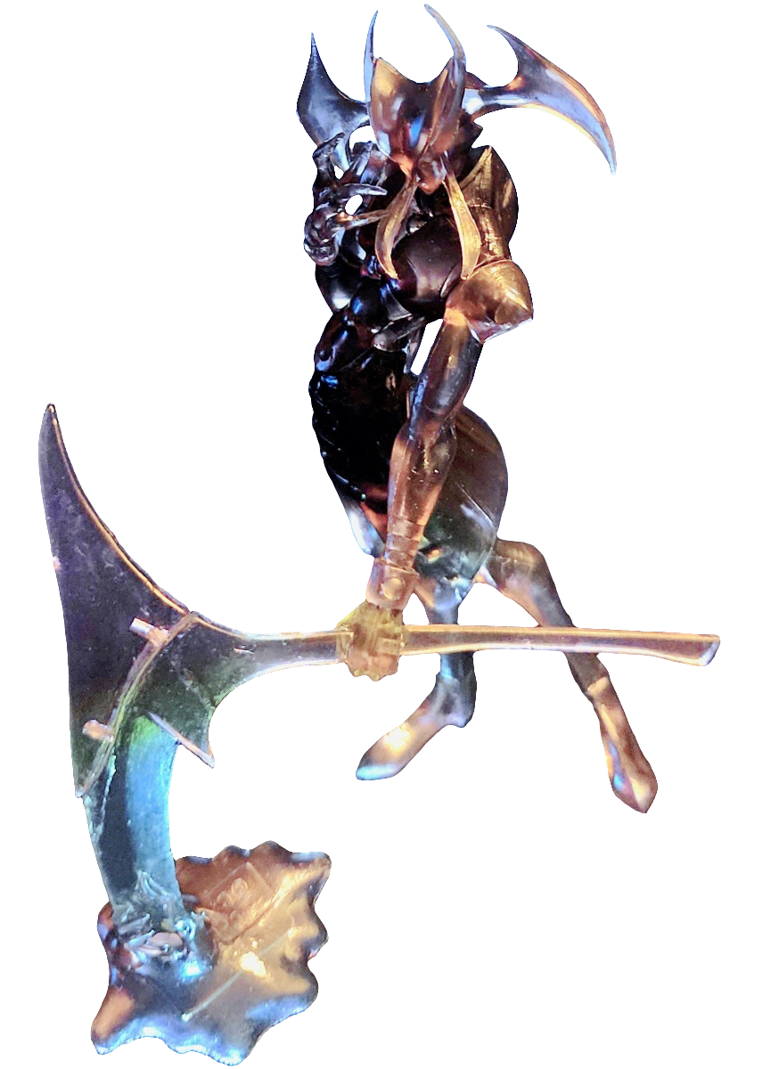 Jedah Dohma Vampire Savior / Darkstalkers 3 SR Series Figure (RARE "Secret" Dark Translucent Version)