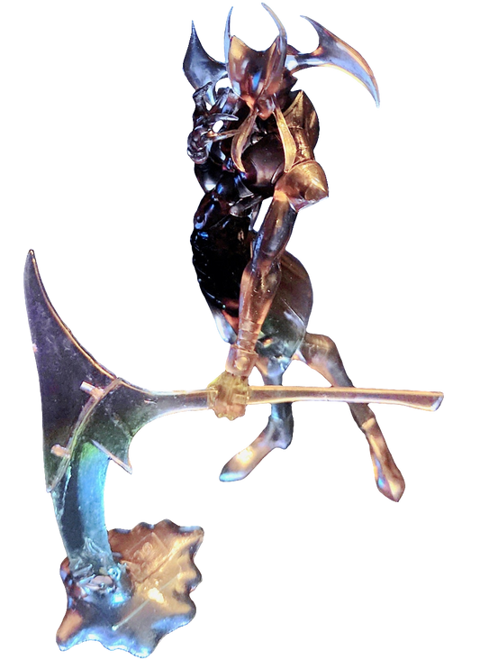 Jedah Dohma Vampire Savior / Darkstalkers 3 SR Series Figure (RARE "Secret" Dark Translucent Version)