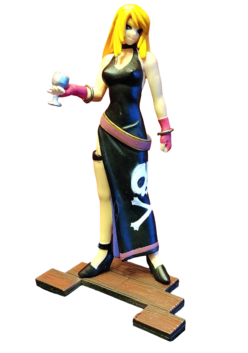 B. Jenet Garou: Mark of the Wolves SNK SR Series Gashapon Figure (Black Version)