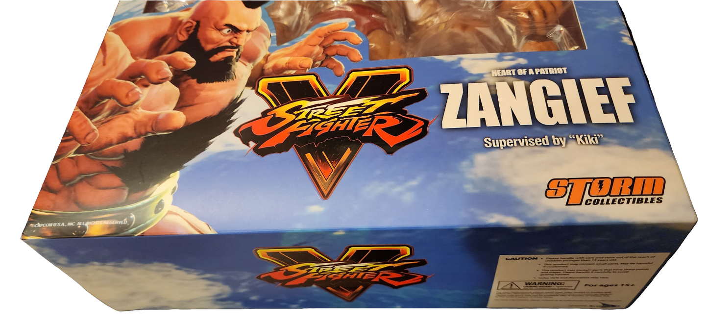 Zangief Street Fighter V Storm Collectibles Action Figure