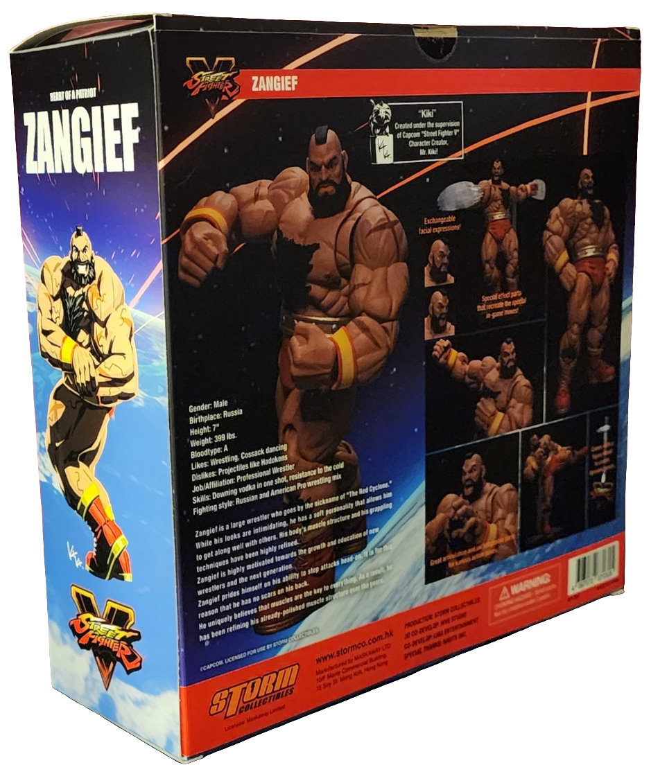 Zangief Street Fighter V Storm Collectibles Action Figure