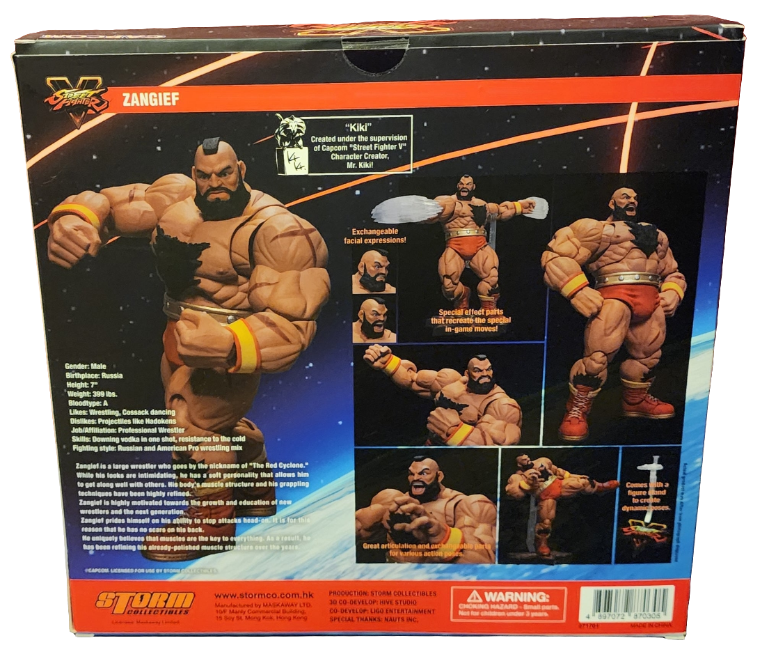 Zangief Street Fighter V Storm Collectibles Action Figure