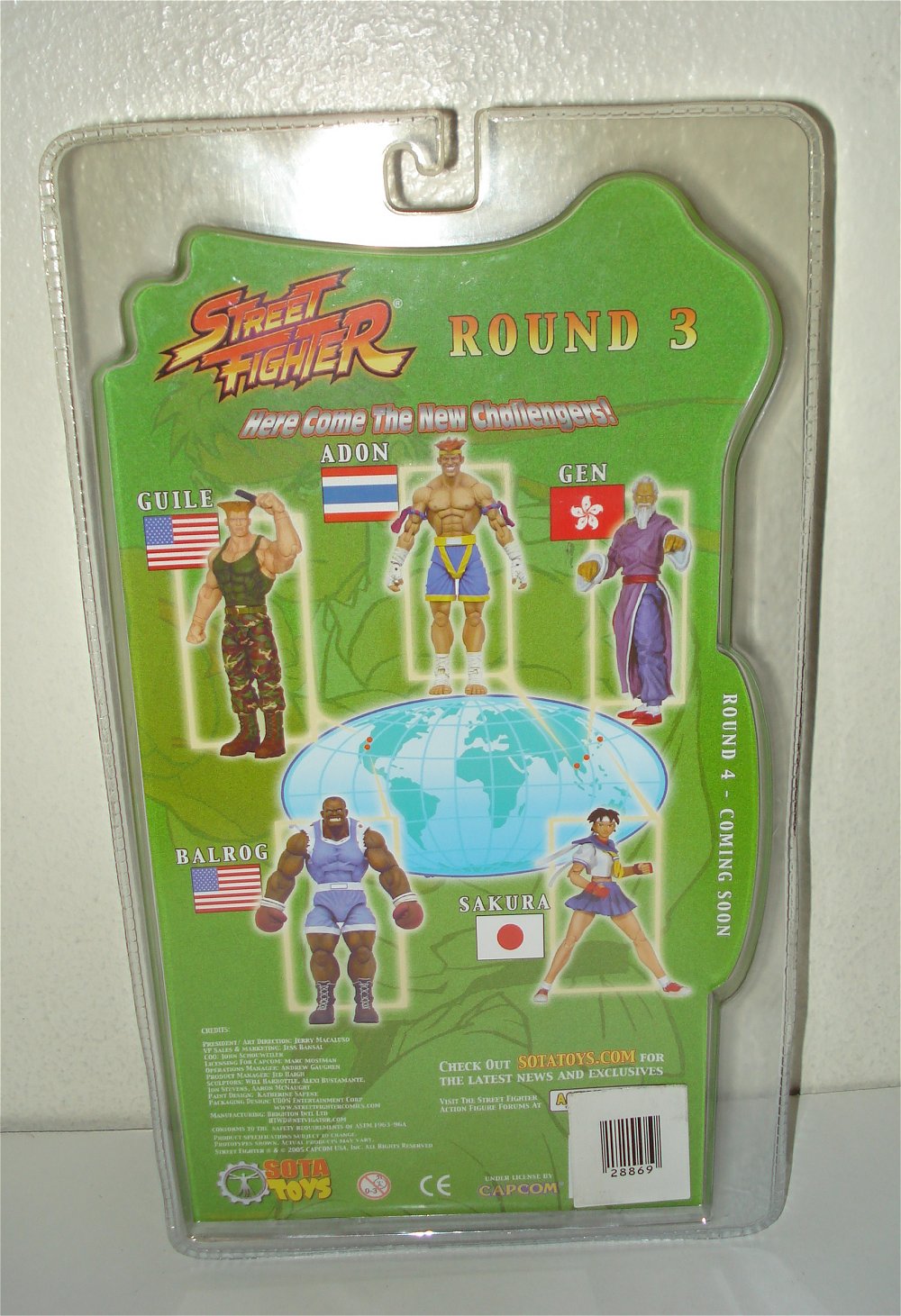 Guile SOTA Action Figure - Round 3