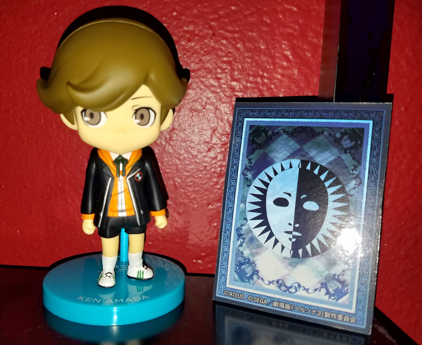 Persona 3 Ken Amada Happy Lottery Chibi Figure with Card