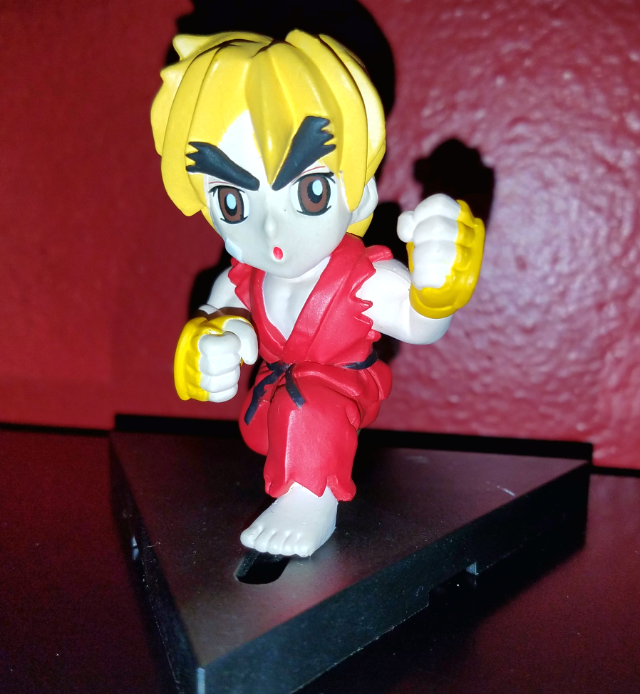 Capcom Vs. SNK Ken Masters - Chibi Capsule Prize Figure (Sealed)