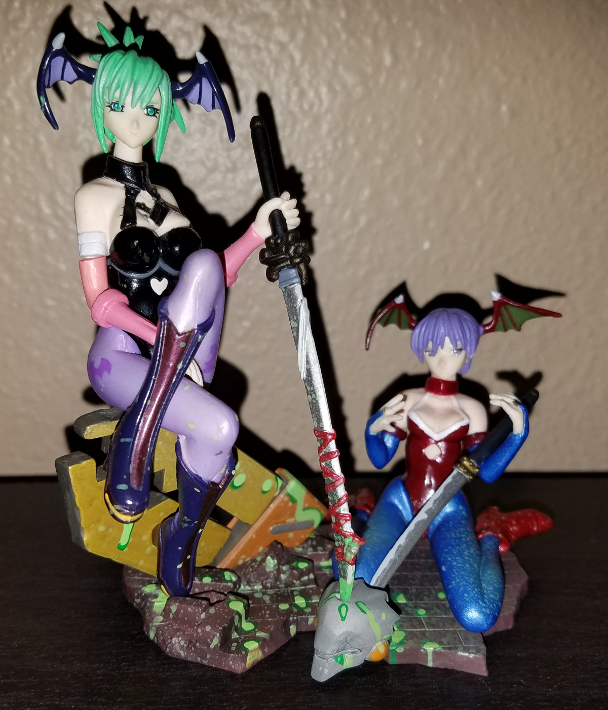 Morrigan "Samurai" Crimson Tears Darkstalkers Yujin SR Figure