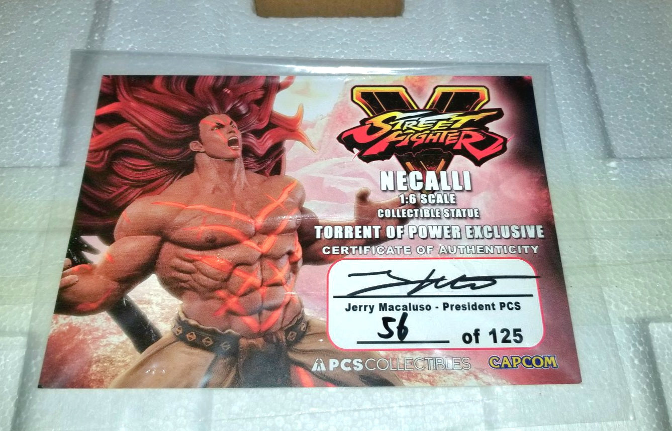 Necalli SFV 1/6 Scale PCS Collectibles Statue - Torrent of Power Exclusive Limited Edition