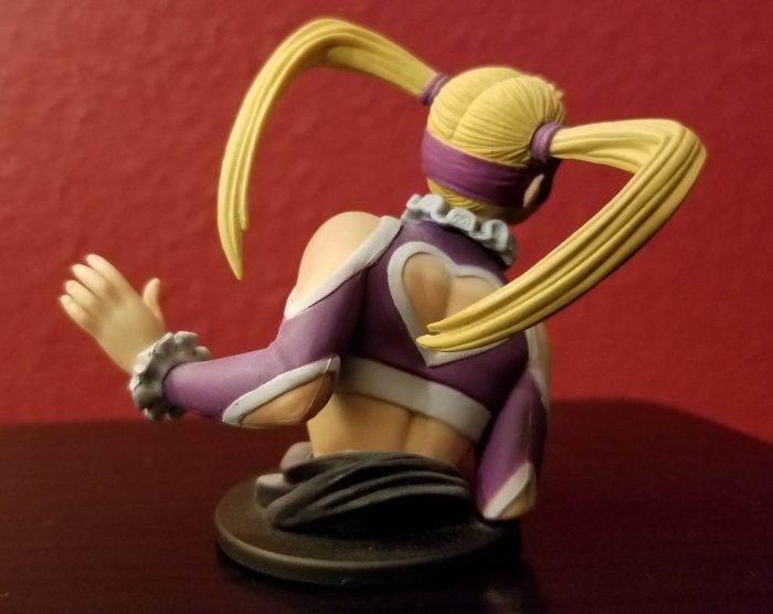 R. Mika Street Fighter Heroines Mini Bust Figure by FiguAx (Purple Version)