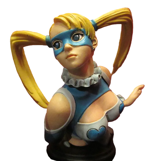 R. Mika Street Fighter Heroines Mini Bust Figure by FiguAx