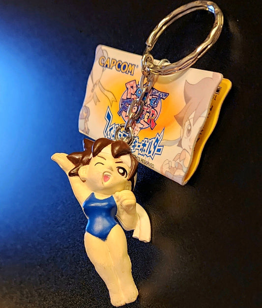 Sakura Kasugano Pocket Fighter (Swimsuit) Keychain Figure