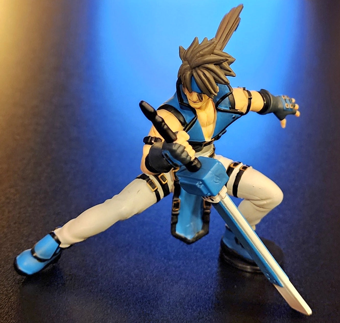 Sol Badguy Guilty Gear X SR Collection Gashapon Figure (Blue Version)