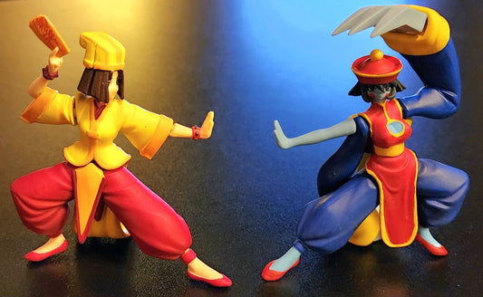 Hsien-Ko and Mei-Ling Vampire Savior SR Series Part 2 Gashapon Figures LOT