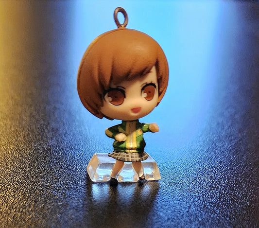 Chie Satonaka Persona 4 Chibi Anime Keychain