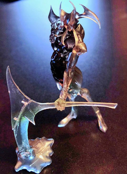 Jedah Dohma Vampire Savior / Darkstalkers 3 SR Series Figure (RARE "Secret" Dark Translucent Version)