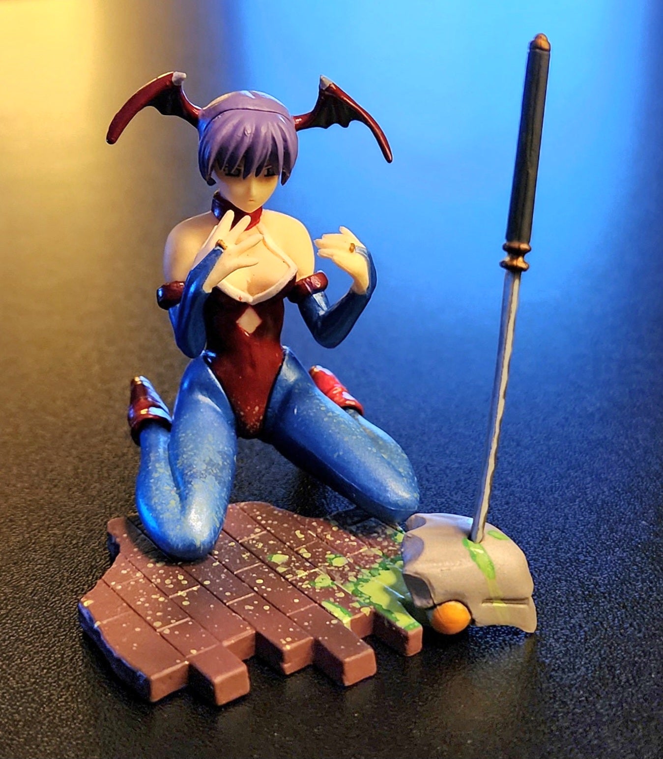 Lilith "Samurai" Crimson Tears Darkstalkers Yujin SR Figure