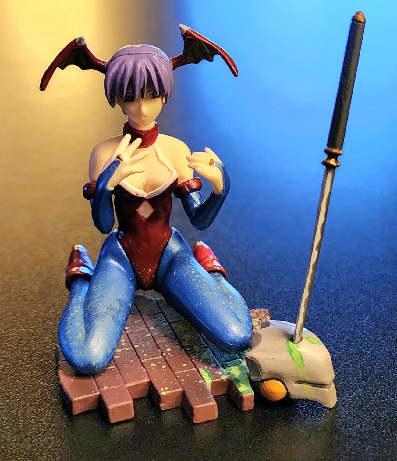 Lilith "Samurai" Crimson Tears Darkstalkers Yujin SR Figure