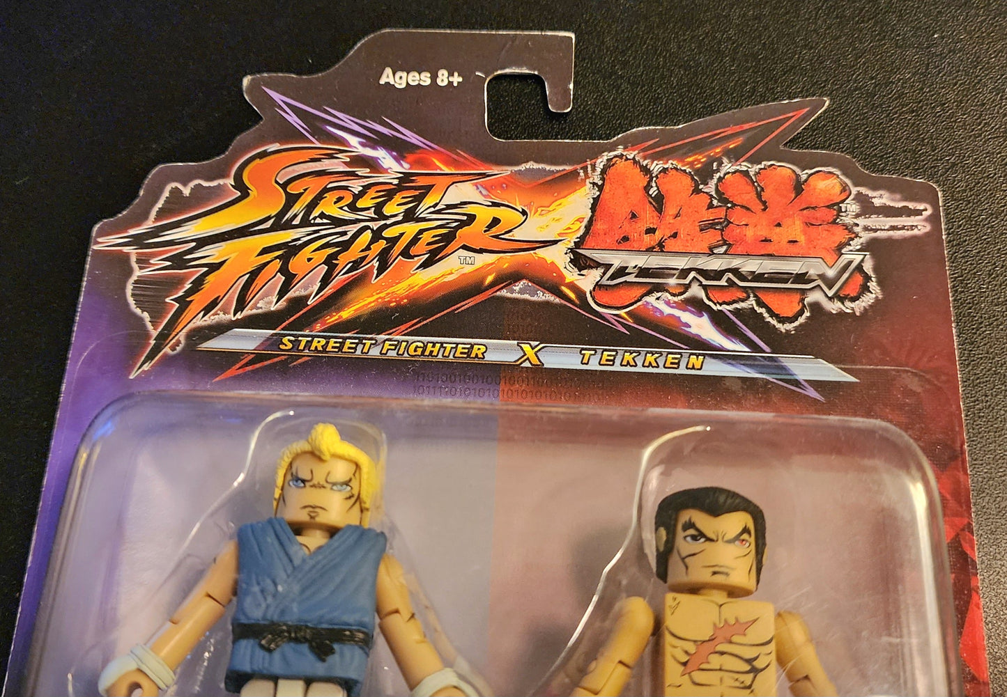 Street Fighter × Tekken MiniMates - Kazuya Mishima and Abel Figures