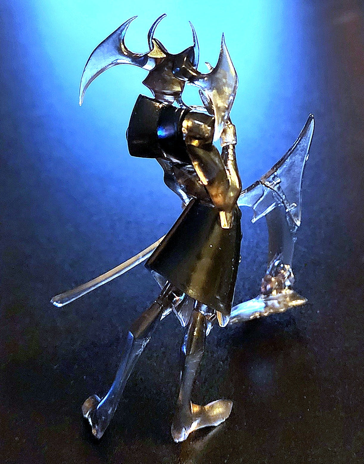 Jedah Dohma Vampire Savior / Darkstalkers 3 SR Series Figure (RARE "Secret" Dark Translucent Version)