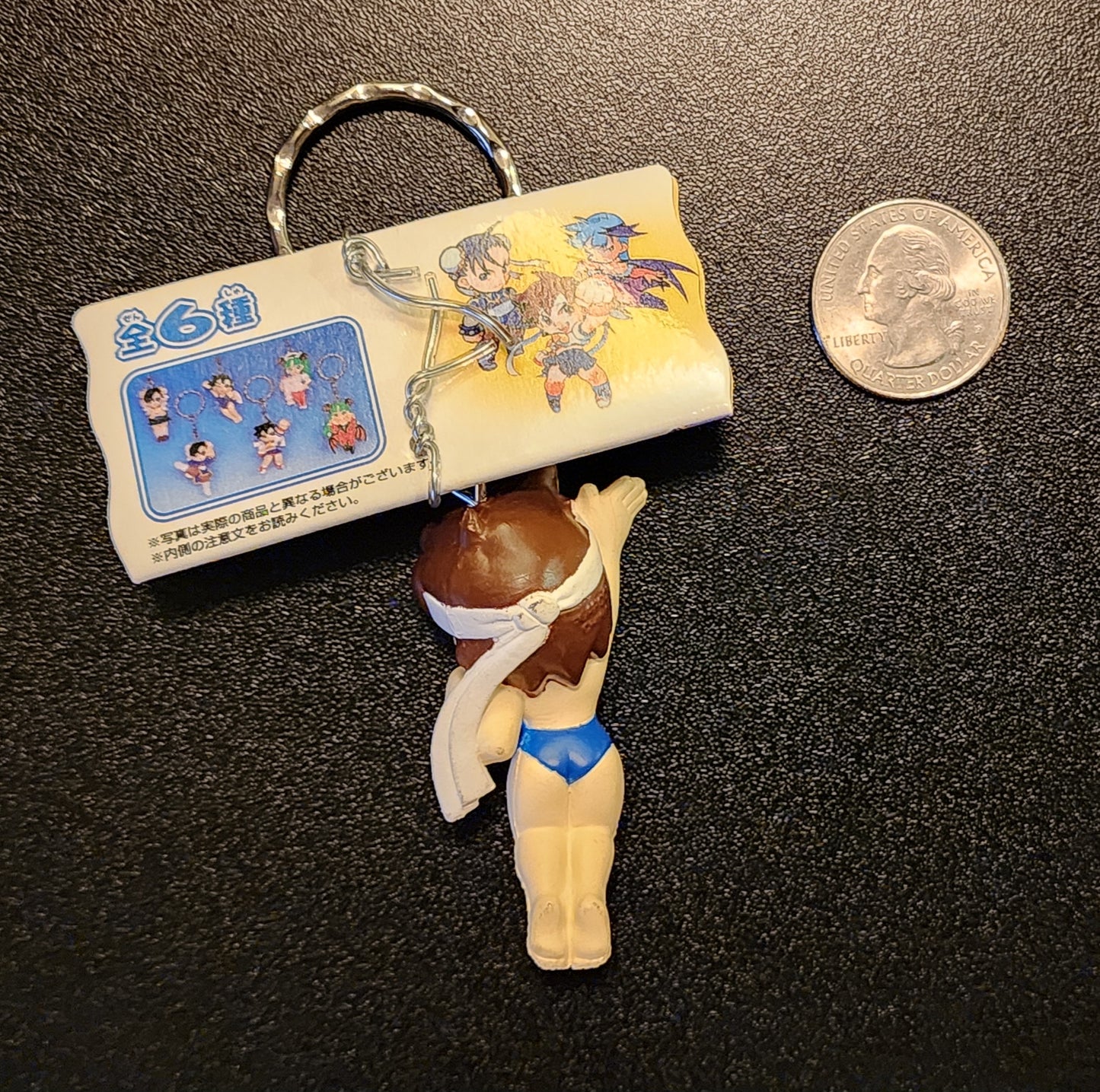 Sakura Kasugano Pocket Fighter (Swimsuit) Keychain Figure