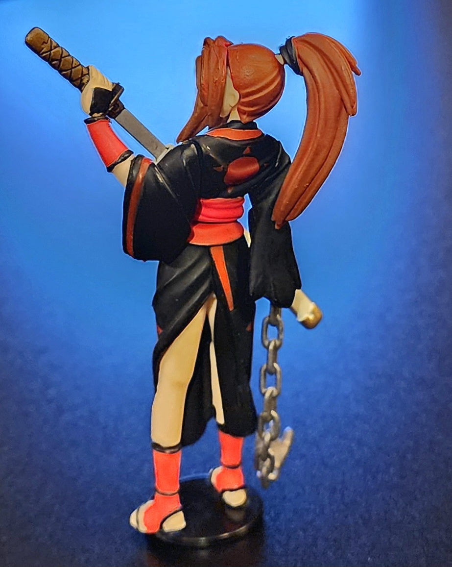Baiken Guilty Gear X Yujin Gashapon Figure (Black & Red Version)