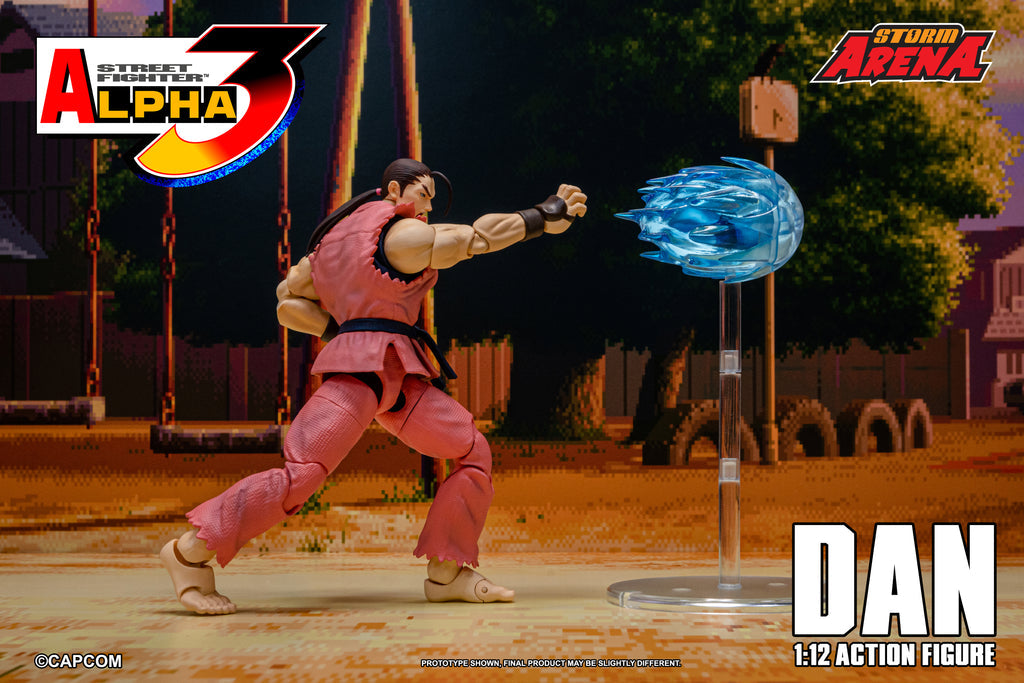 Dan Hibiki Street Fighter Alpha 3 Storm Arena Action Figure