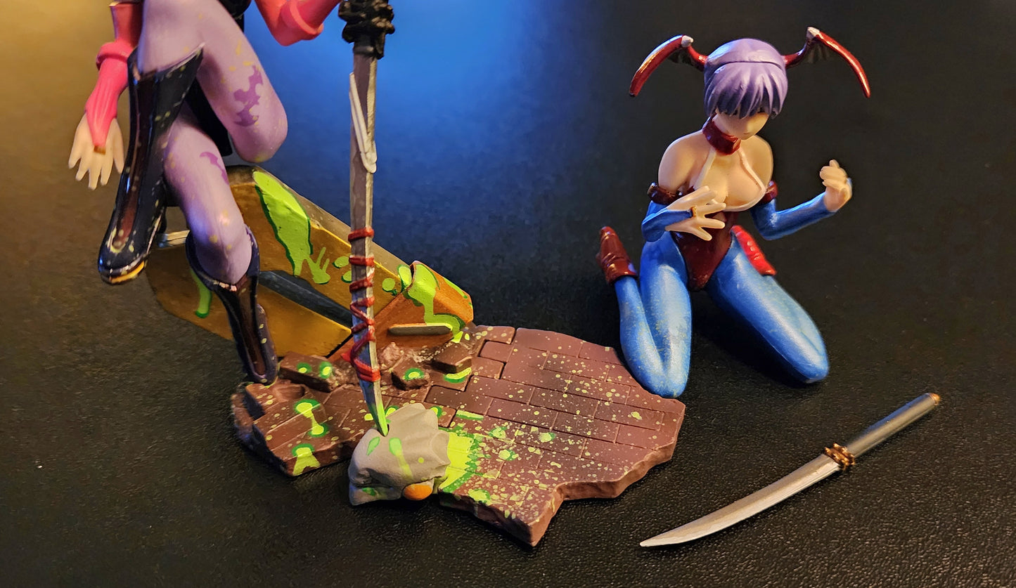 Morrigan "Samurai" Crimson Tears Darkstalkers Yujin SR Figure