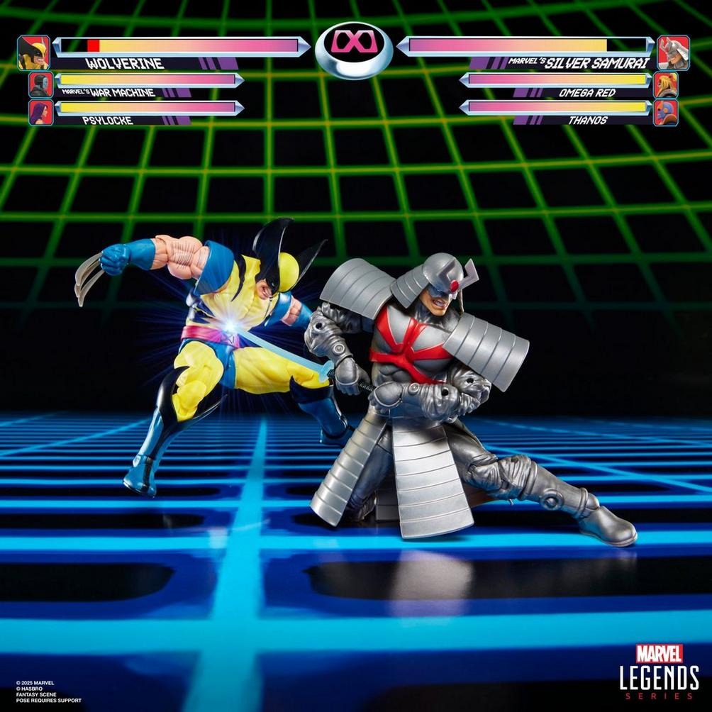 Wolverine Vs. Silver Samurai MVC2 Gamerverse Hasbro Marvel Legends 2-Pack