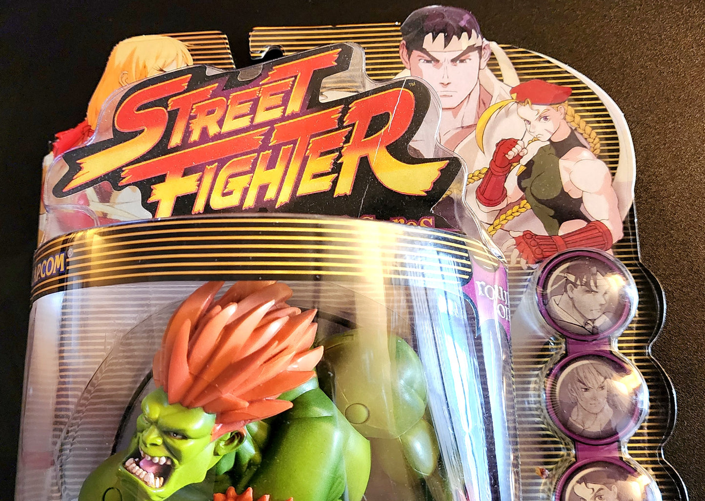 Blanka ReSaurus Street Fighter Round 1 Action Figure (Sealed)
