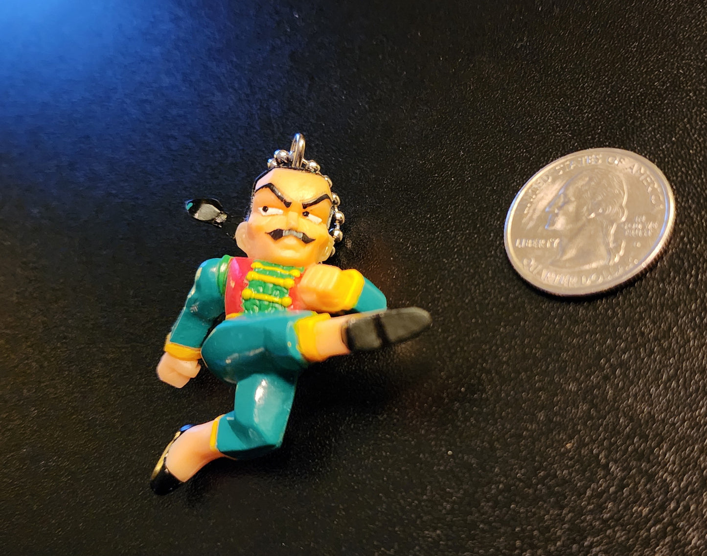 Lau Chan Virtua Fighter 2 Vintage Sega Keychain (1994)