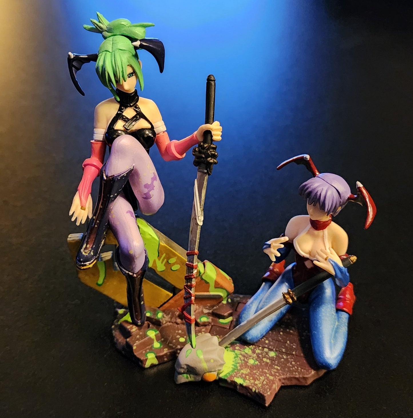 Morrigan "Samurai" Crimson Tears Darkstalkers Yujin SR Figure