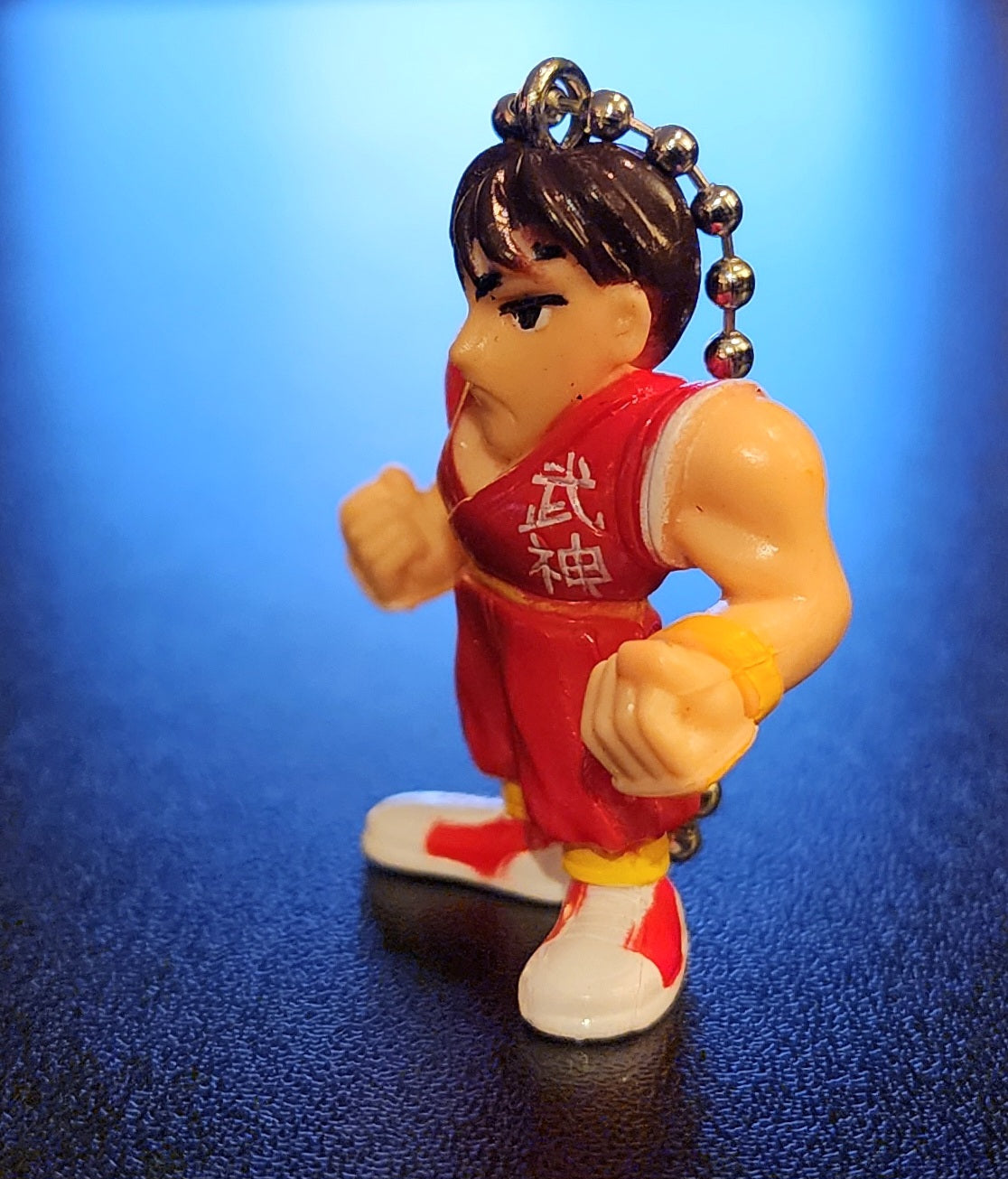 Guy Street Fighter Alpha Vintage Keychain Figure