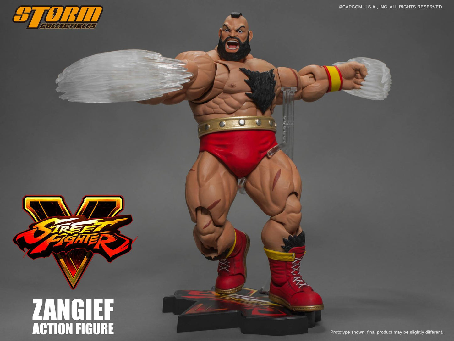 Zangief Street Fighter V Storm Collectibles Action Figure