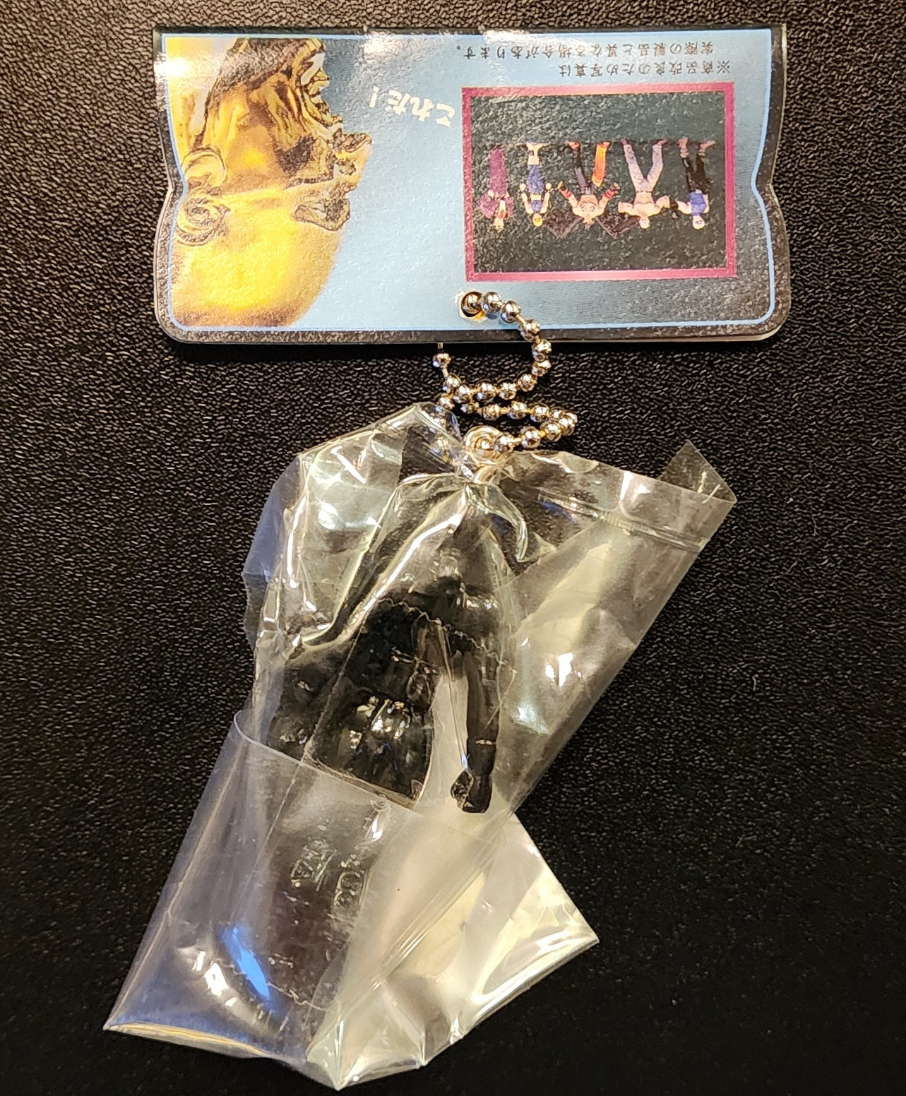 Nina Williams Tekken 1 Outfit RARE "Black" Non-Painted Version Vintage Keychain Figure