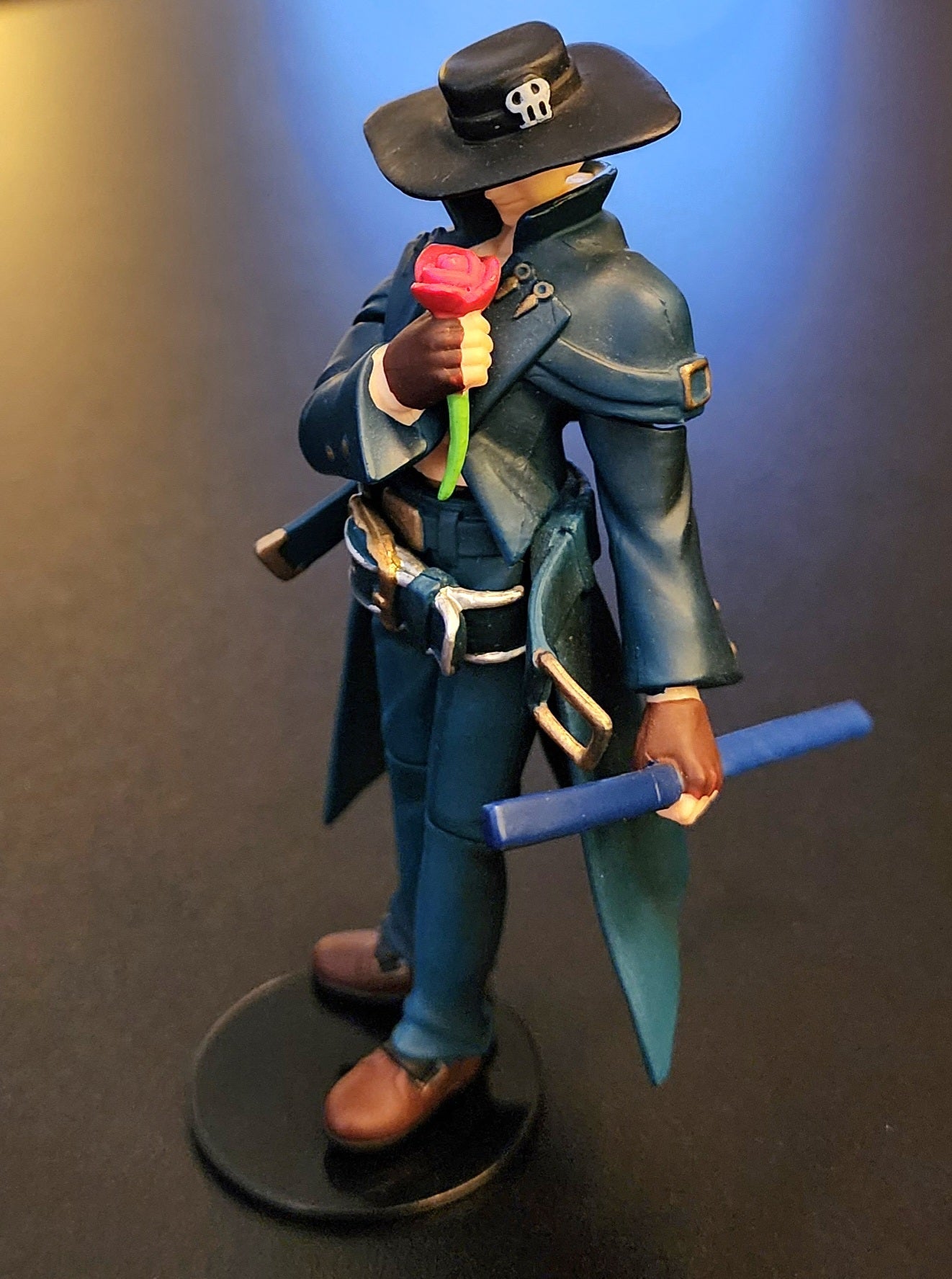 Johnny Guilty Gear X Gashapon Figure (Dark Blue Version) - Sealed