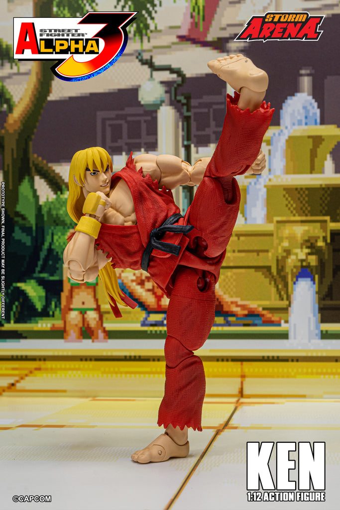 Ken Masters Street Fighter Alpha 3 Storm Collectibles Action Figure