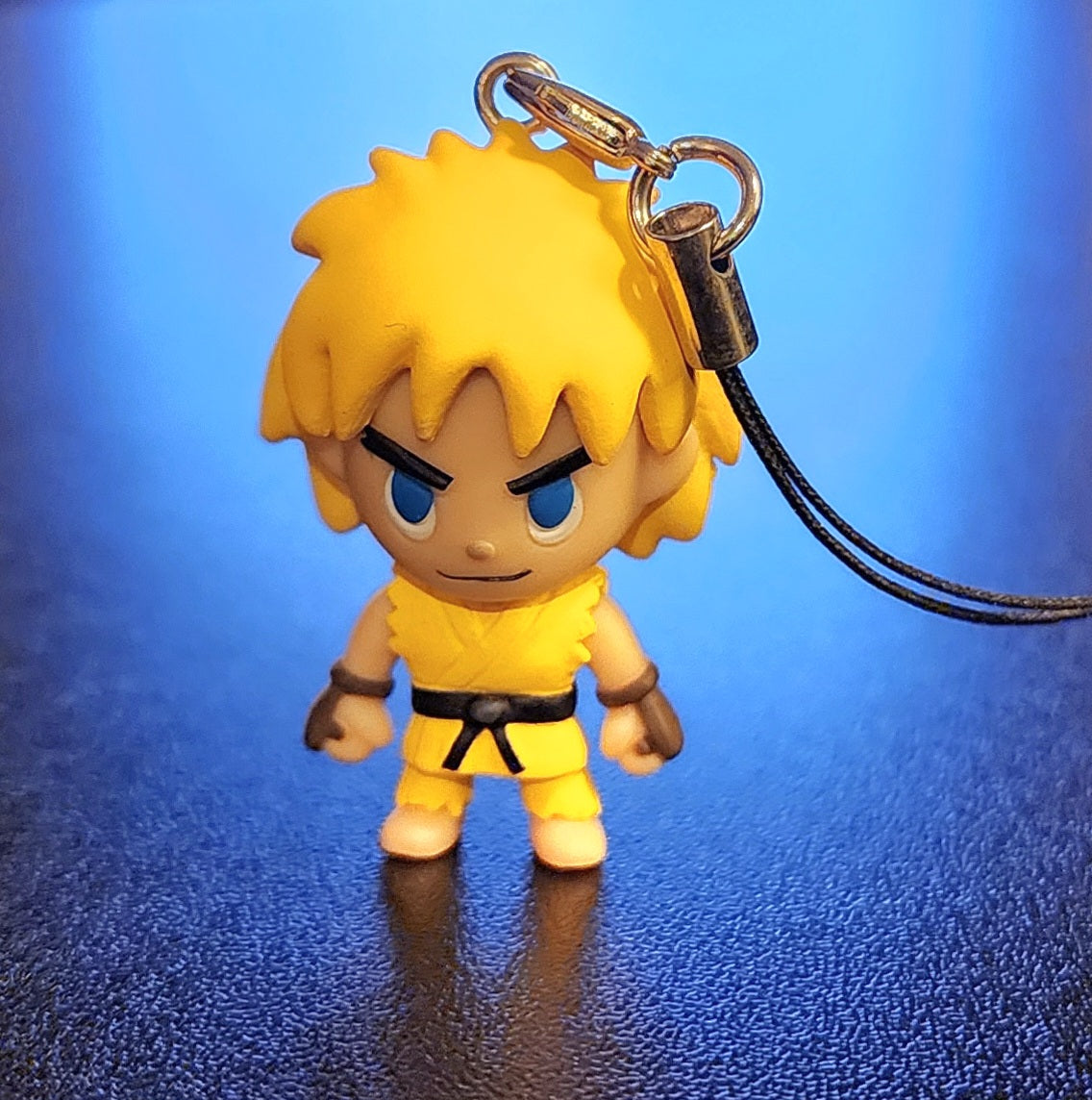 Ken Masters Starget Street Fighter Strap Charm Figure (2P Color)