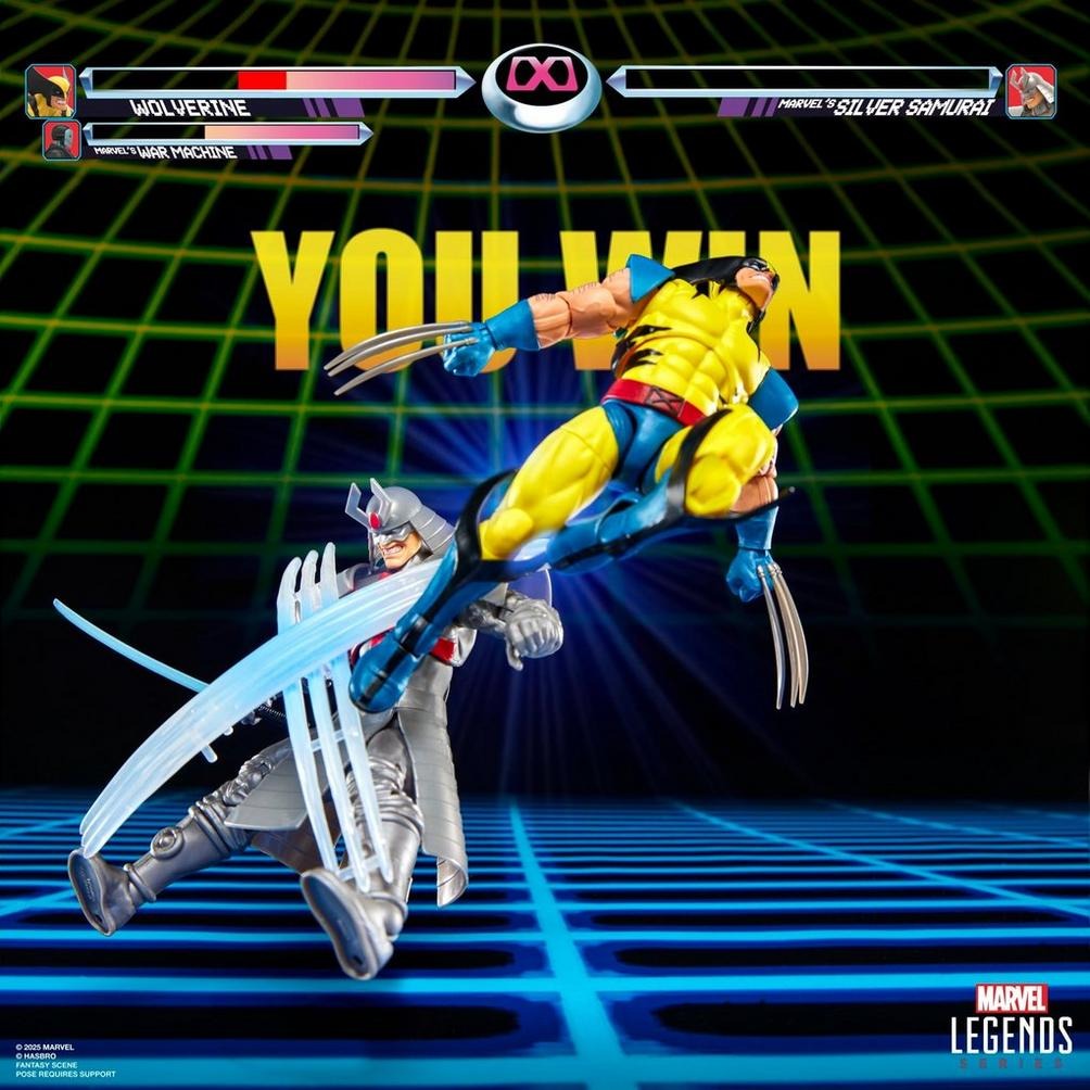 Wolverine Vs. Silver Samurai MVC2 Gamerverse Hasbro Marvel Legends 2-Pack