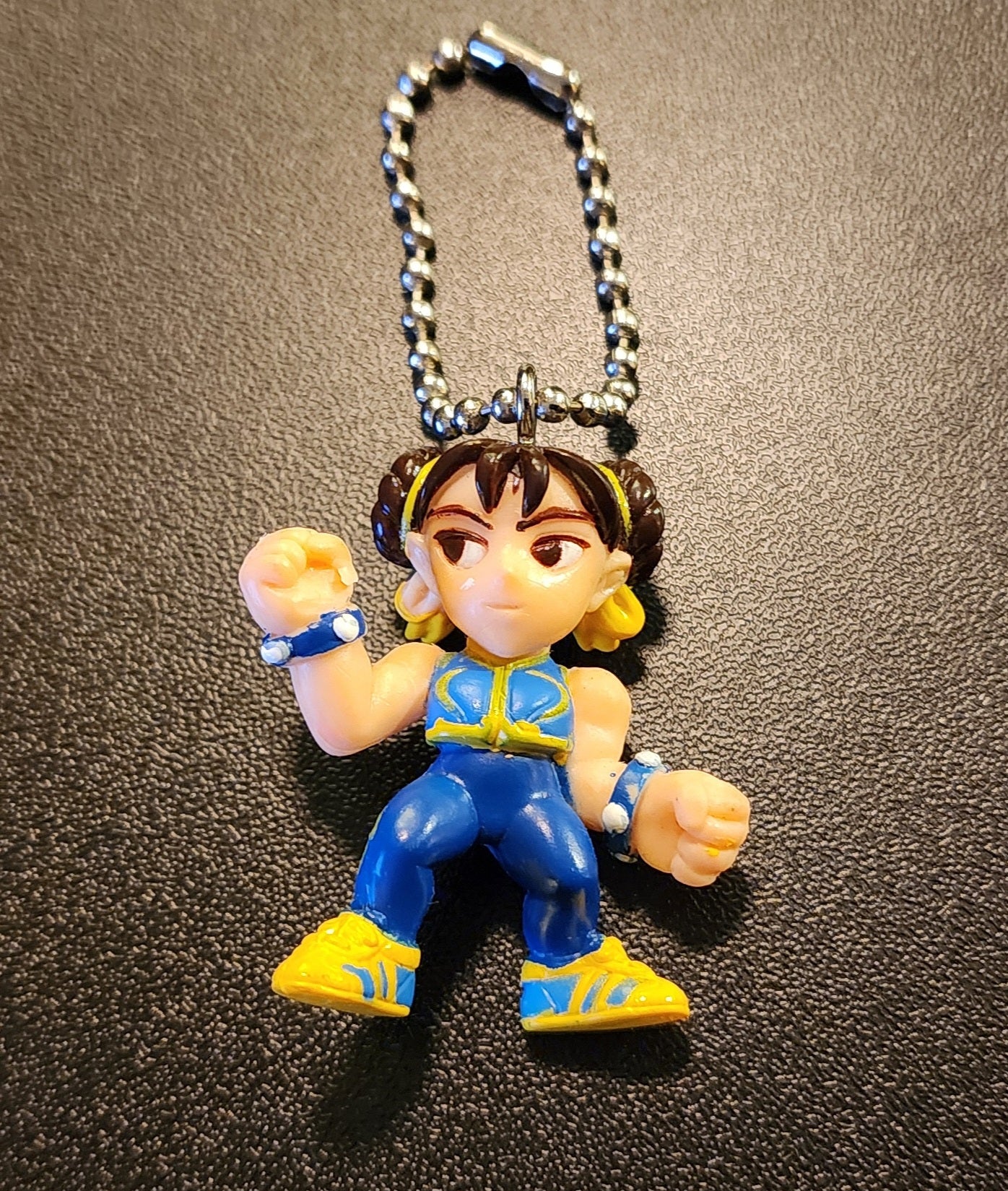 Chun-Li Street Fighter Alpha Vintage Keychain Figure