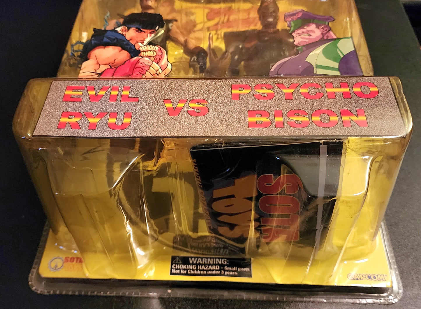 Evil Ryu vs. Psycho Bison SOTA San Diego Comic-Con 2004 Exclusive Action Figures 2-Pack