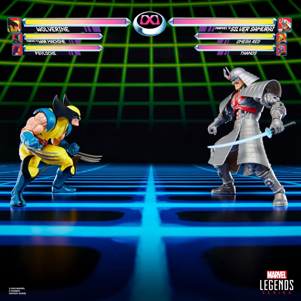 Wolverine Vs. Silver Samurai MVC2 Gamerverse Hasbro Marvel Legends 2-Pack