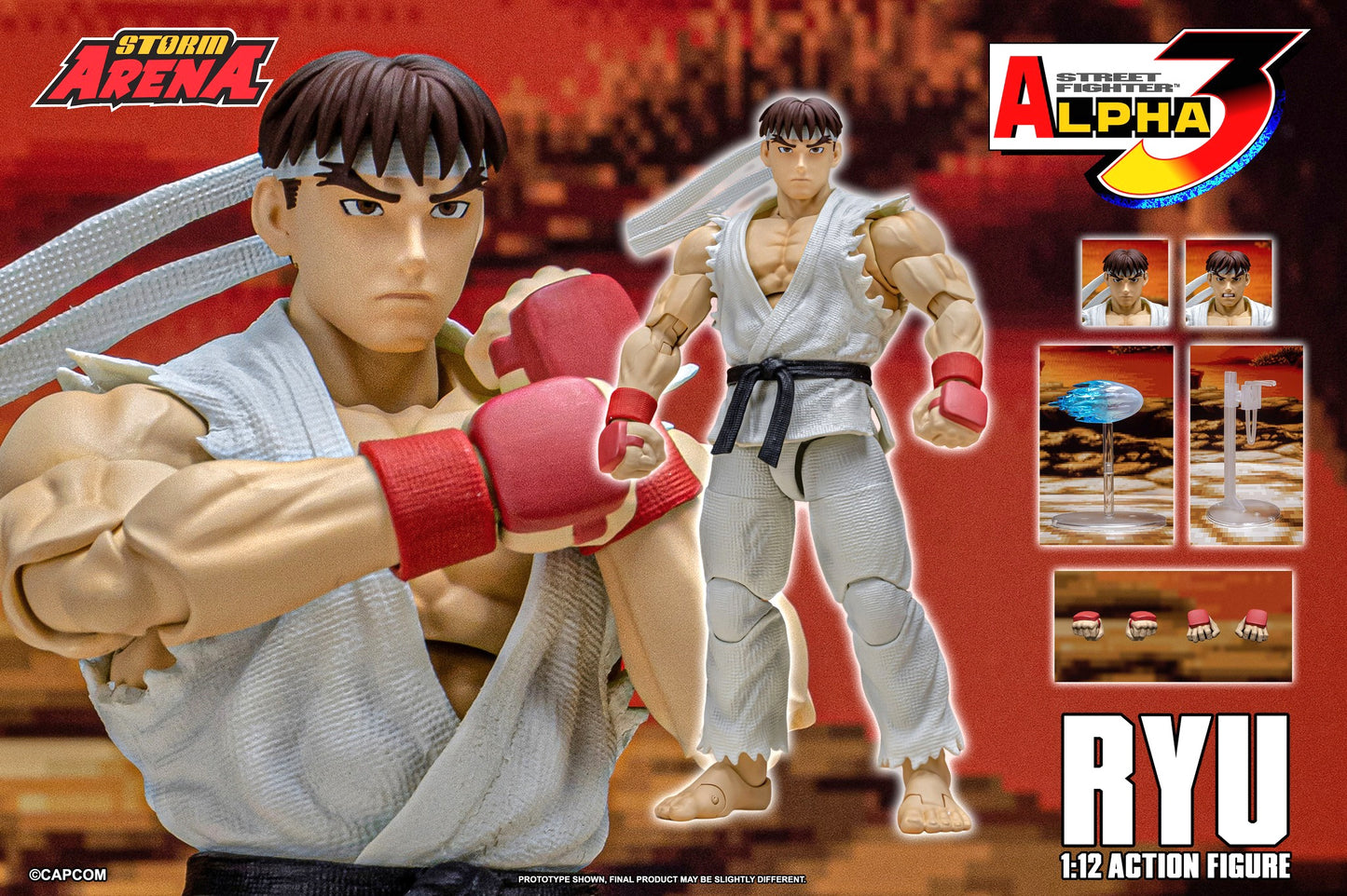 Ryu Street Fighter Alpha 3 Storm Collectibles Action Figure