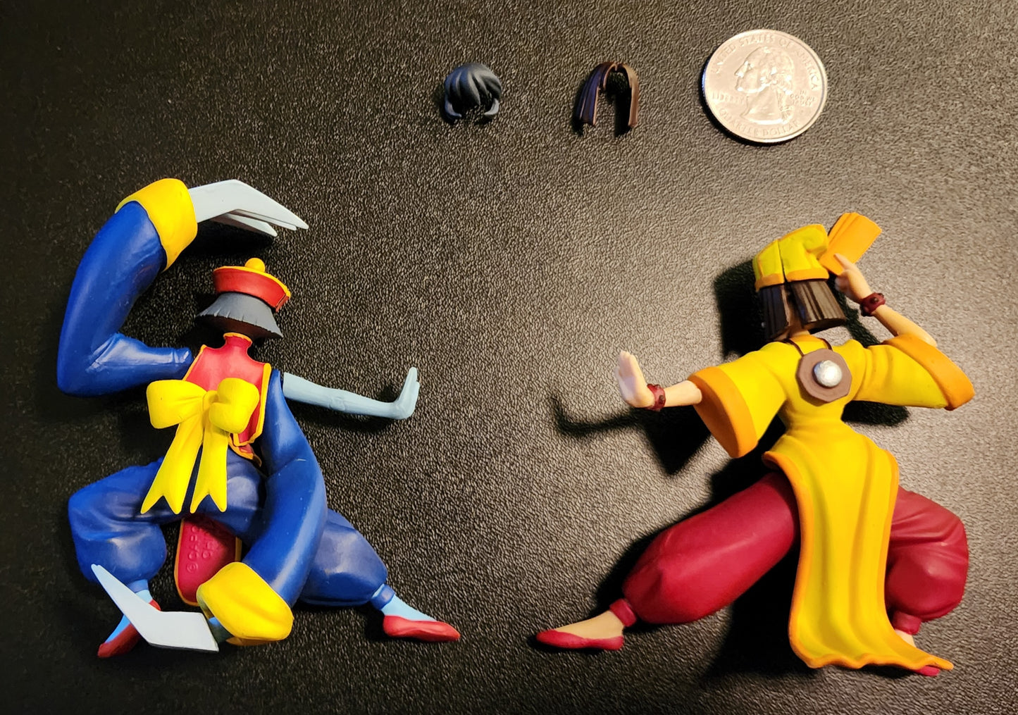 Hsien-Ko and Mei-Ling Vampire Savior SR Series Part 2 Gashapon Figures LOT