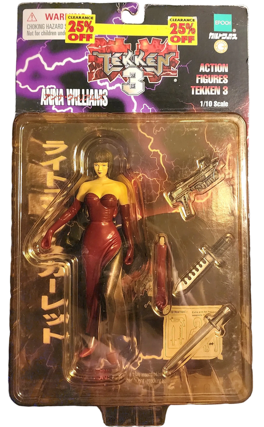 Anna Williams Tekken 3 Action Figure by Epoch (Yellow Box)