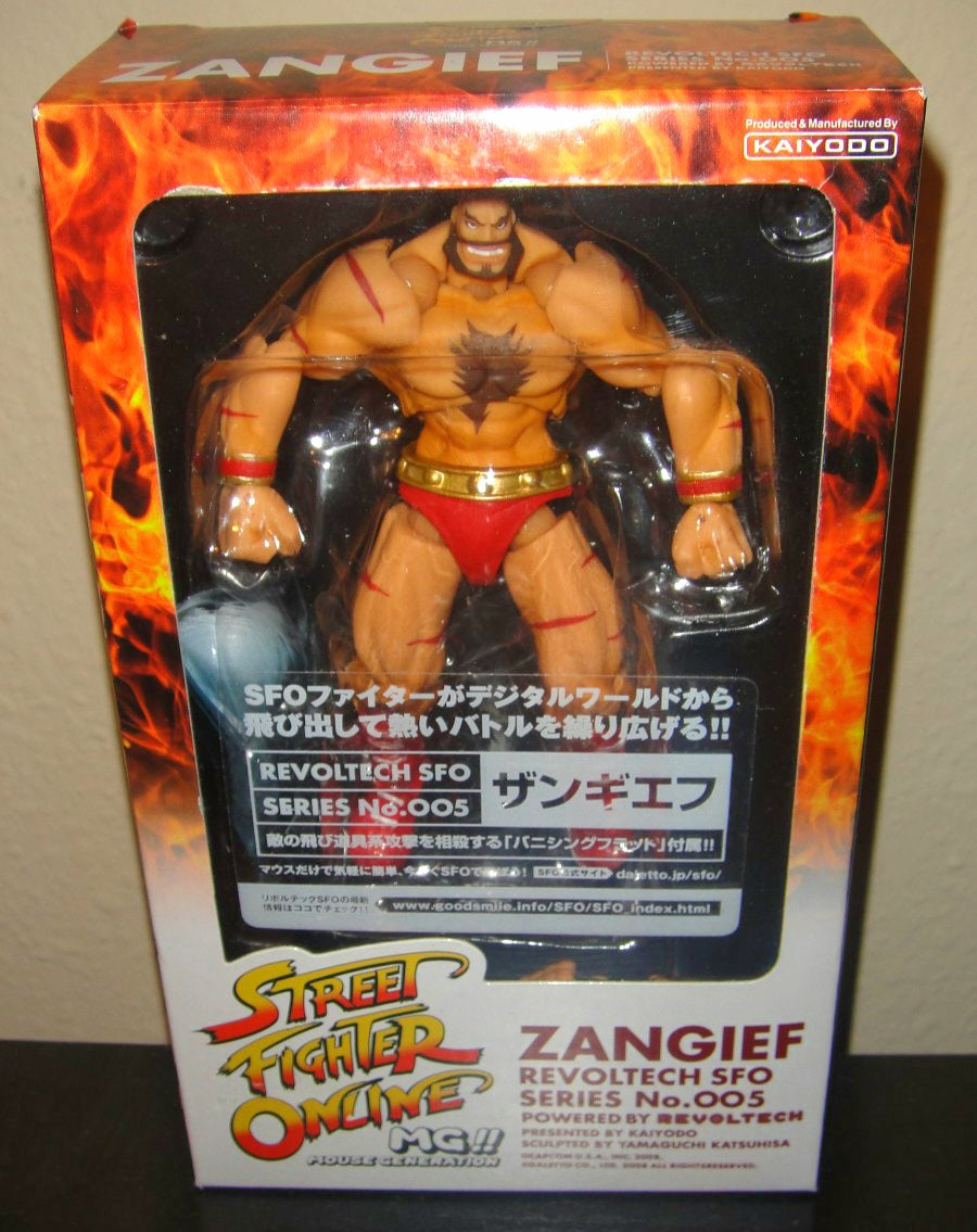 Zangief Revoltech Poseable Figure