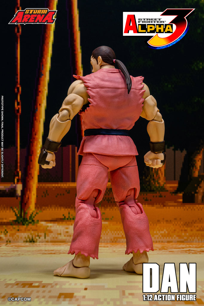 Dan Hibiki Street Fighter Alpha 3 Storm Arena Action Figure