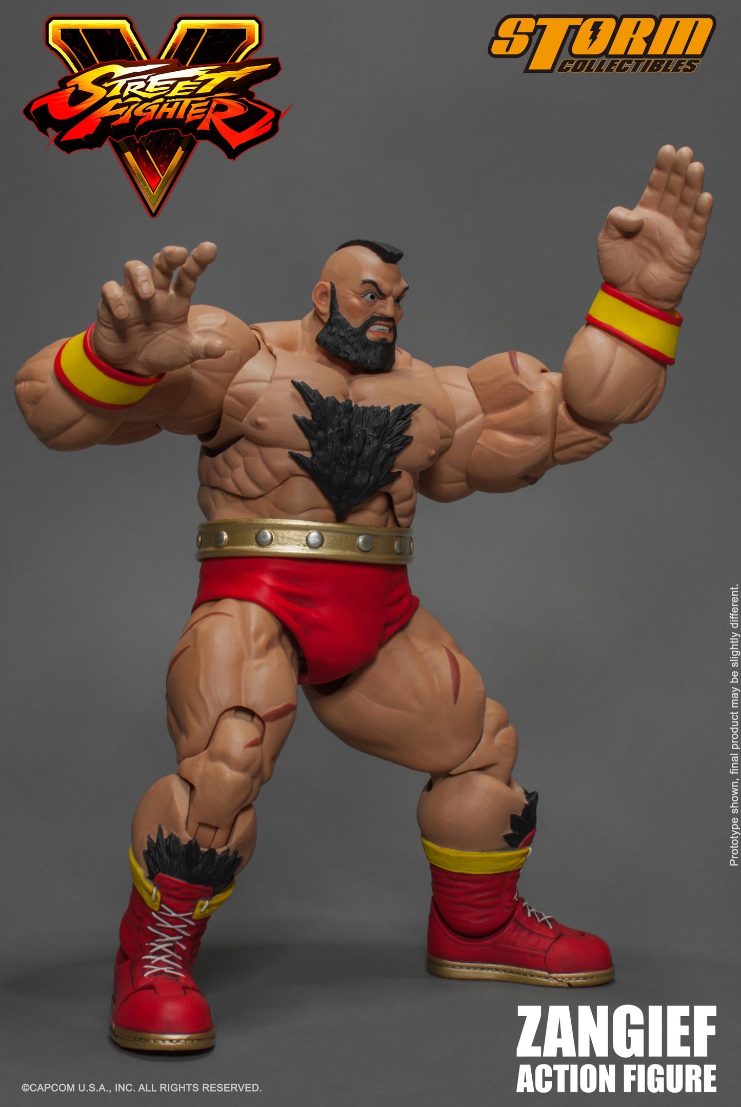 Zangief Street Fighter V Storm Collectibles Action Figure