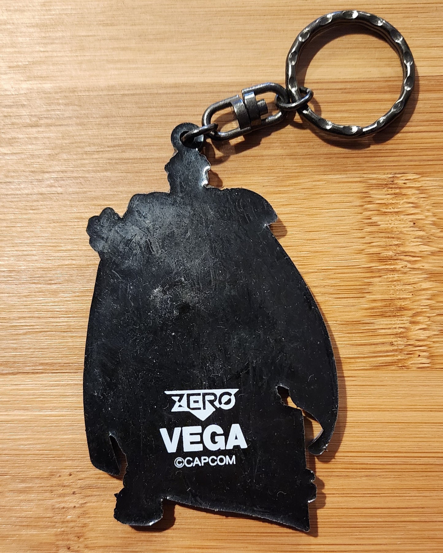 M. Bison / Vega Street Fighter Zero / Alpha Rubber Character Art Keychain